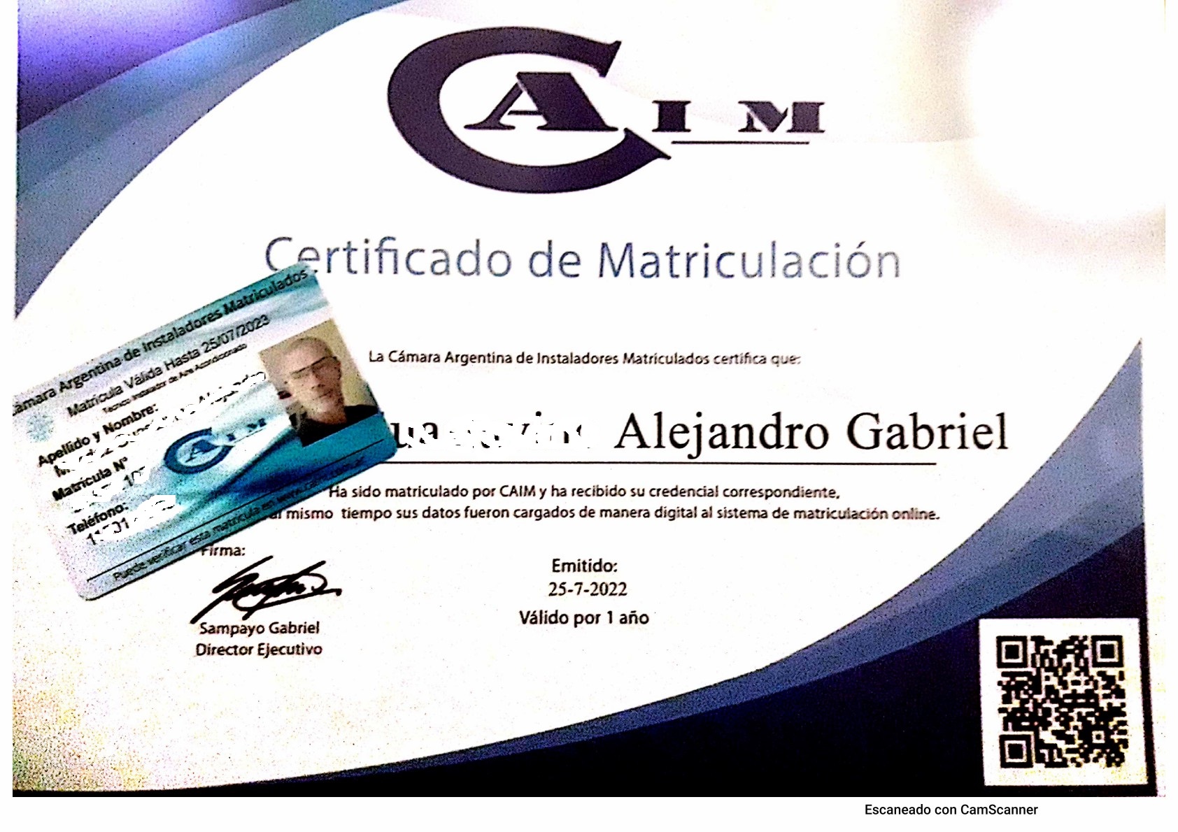 caim certmio